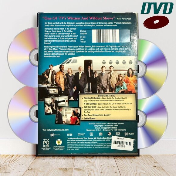 Dirty Sexy Money: The Complete and Final Second Season (2008-2009) | ABC Dramedy - Picture 2 of 2